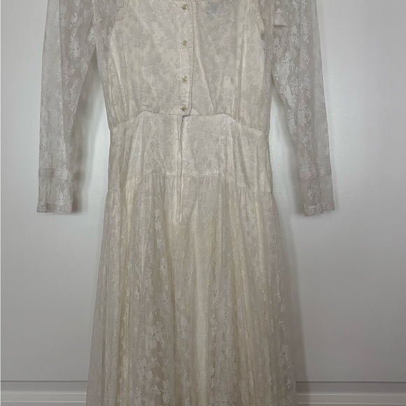 Scott McClintock Cream Lace Mini Dress - Picture 3 of 3